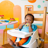 Bright Starts Anello massaggiagengive in silicone morbido e lenitivo, cono gelato facile da afferrare, senza BPA, unisex, 3 mesi+