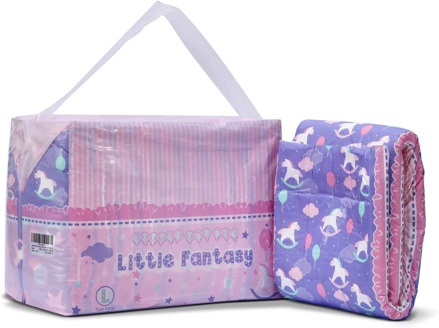 Pannolini Stampati per Adulti 5500-5800ml 10 Pezzi - Small Fantasy (M)