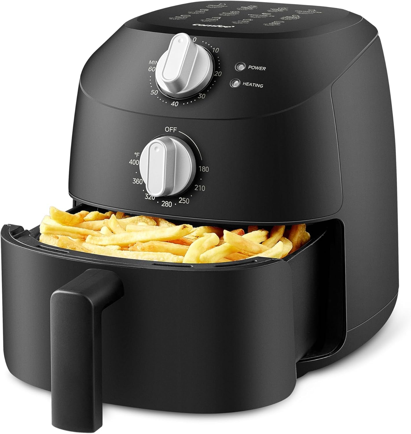Friggitrice ad aria calda Midea 2L, Friggitrice ad aria calda da 1150 W, senza olio, Friggitrice ad aria calda, Funzione di spegnimento automatico Elettrodomestici Naty Shop 2L