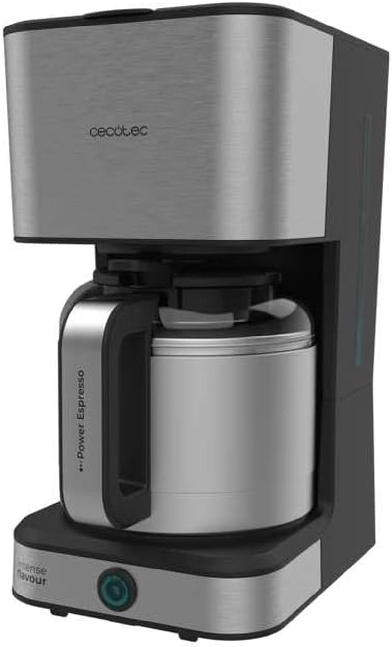 Caffettiera a goccia Cecotec Coffee 66 Drop & Thermo, 950 W, 1,2 L, 10 tazze, tecnologia ExtremeAroma, funzione antigoccia, indicatore del livello dell'acqua, filtro principale riutilizzabile, protezione dal surriscaldamento