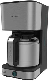 Caffettiera a goccia Cecotec Coffee 66 Drop & Thermo, 950 W, 1,2 L, 10 tazze, tecnologia ExtremeAroma, funzione antigoccia, indicatore del livello dell'acqua, filtro principale riutilizzabile, protezione dal surriscaldamento