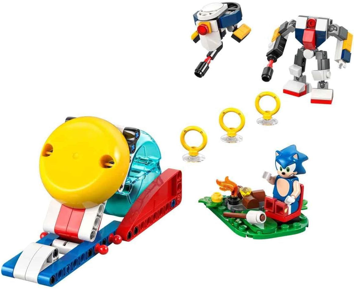 LEGO Sonic the Hedgehog Sonics Resa dei conti al falò Gioco giocattolo per bambini e appassionati di videogiochi Set da costruzione per ragazzi e ragazze Set di avventure di 7 anni Set da collezione 77001 Beuche den LEGO-Store