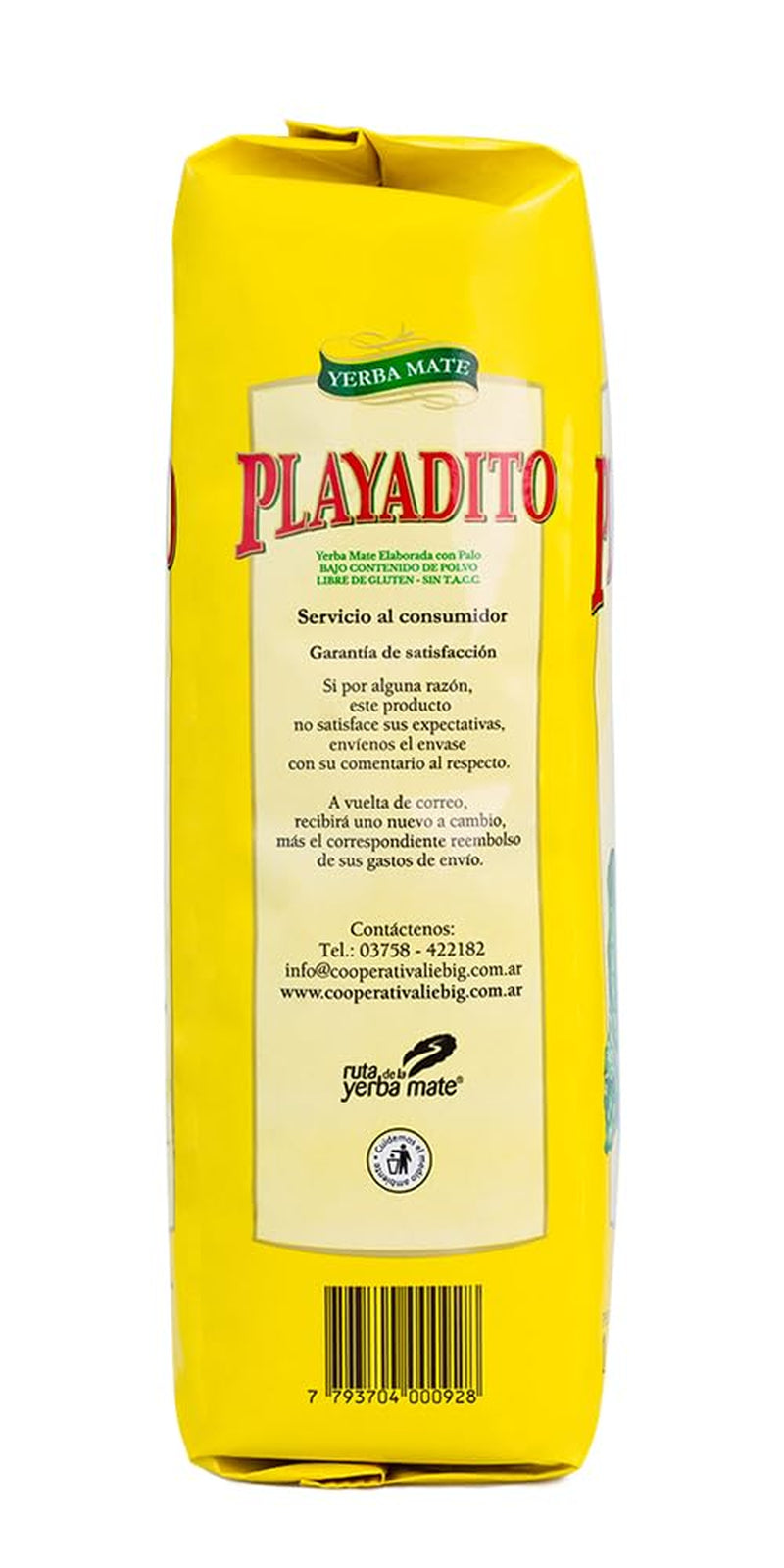 Tè Yerba Mate 1 kg - confezione da 3 - antiossidante, energizzante, contiene minerali e vitamina B - proveniente dall'Argentina