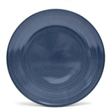 ECHTWERK "Alicia" Set di stoviglie combinate vintage da 16 pezzi Design moderno per 4 persone Elegante set di stoviglie in gres blu scuro con 4 piatti 4 piatti laterali 4 ciotole 4 tazze da tè
