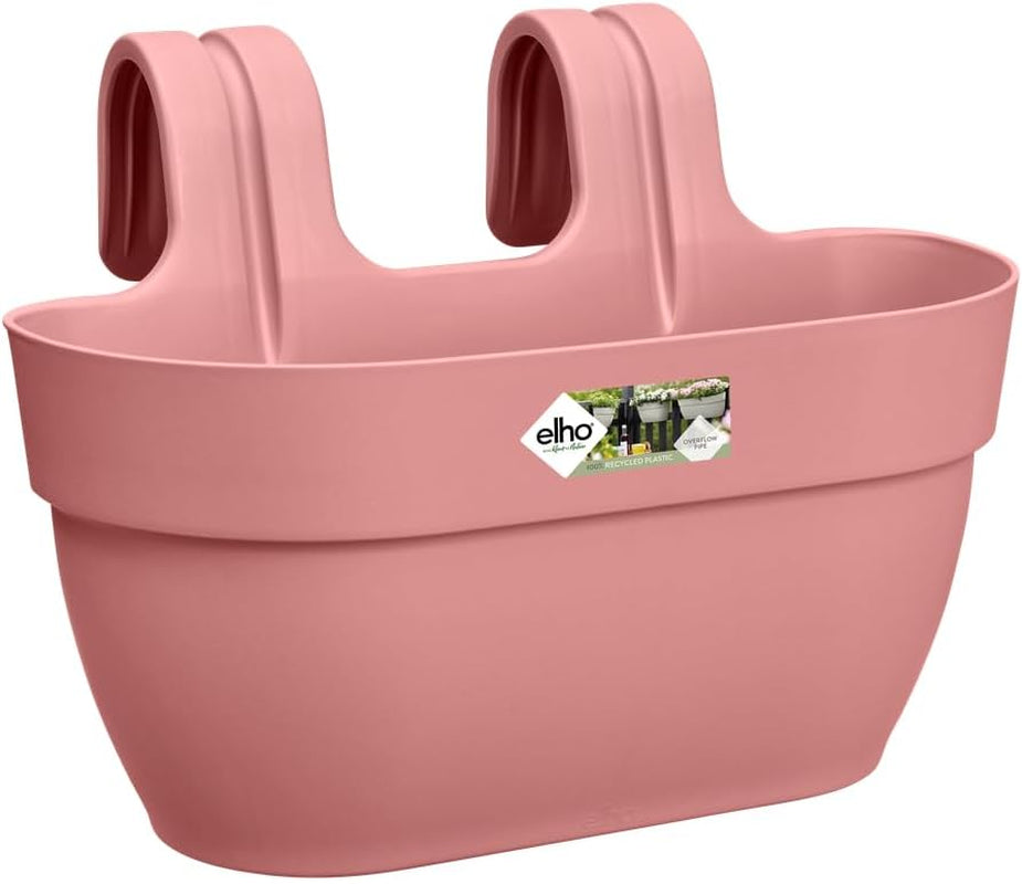 elho Vibia Campana Easy Hanger M 36 - Vaso per balcone ed esterno - Ø 36,0 x H 26,5 cm - Nero/Antracite