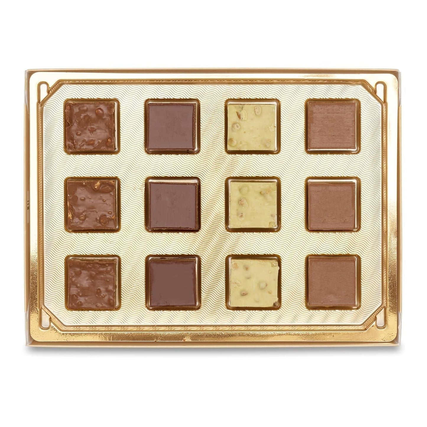 Lindt, Scatola Praline con 12 Specialità di Pan di Zenzero con Mandorle, Nocciole e Pistacchi, 125 grammi Naty Shop