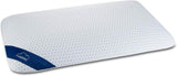 Genius Eazzzy Cuscino in Schiuma 40X80 Cm Altezza 10 Cm - Cuscino di Sostegno per il Collo di 2 Durezza + Schiuma Gel Rinfrescante - Cuscino per chi dorme sul fianco, sulla schiena e sulla pancia contro il dolore al collo Poliestere Naty Shop Cuscini standard Titolo predefinito