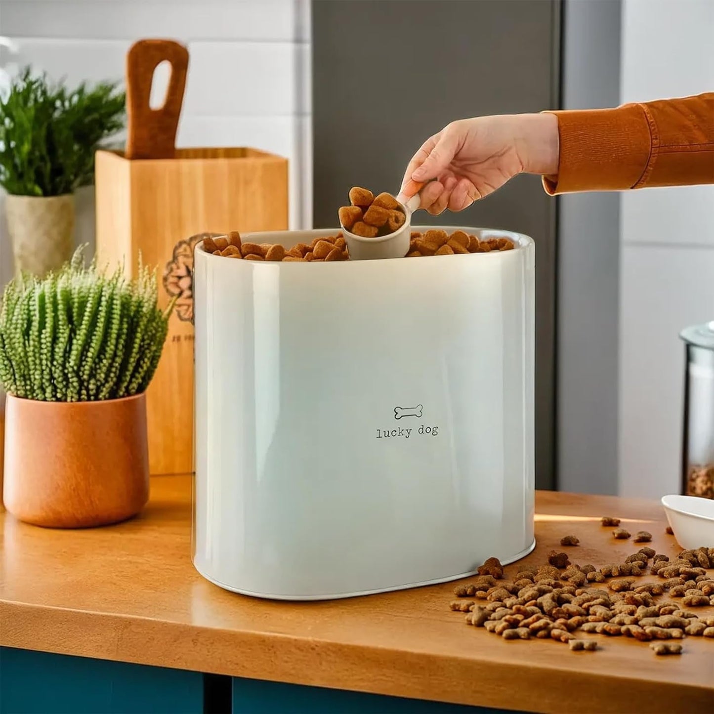 Articoli per la casa Stay Awesome Tvasse, acciaio zincato, verniciato a polvere, 350 ml, natura Scatole per la conservazione degli alimenti Naty Shop