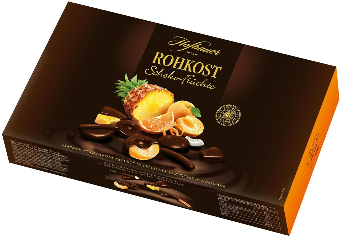 Hofbauer Vienna frutta ricoperta di cioccolato, 1 kg