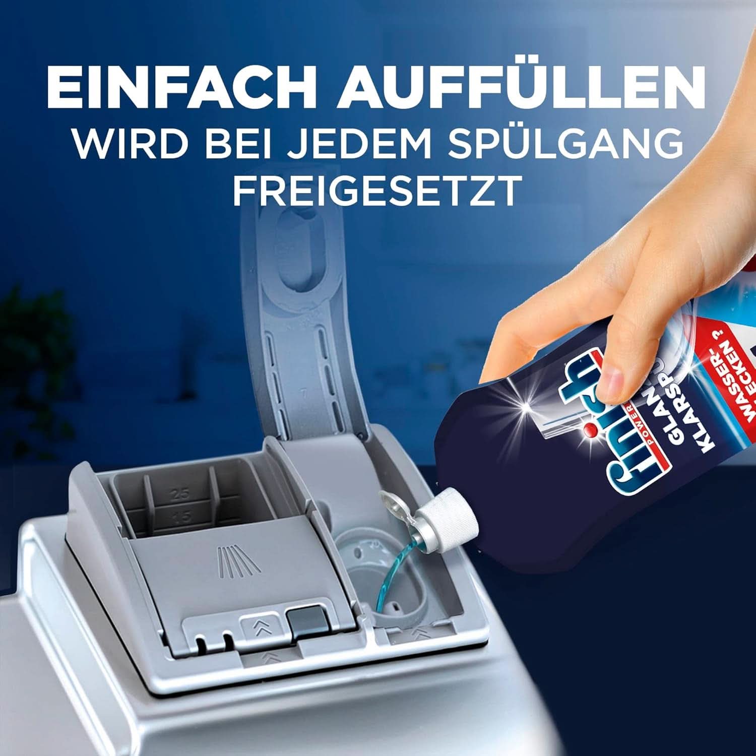 Finish Shine & Brillantante - Per stoviglie lucide e asciutte senza macchie d'acqua - Megapack 800 ml (confezione da 3) Naty Shop
