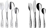 WMF Animals set posate in acciaio inox per bambini, 4 pezzi, lucido Cromargan Kitchen Naty Shop