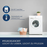 Billerbeck Trapunta Lina Superlight - Trapunta in lino - 155 X 220 Cm - Trapunta estiva, trapunta rinfrescante, trapunta estiva leggera - 70% lino, 30% cotone, bianco Trapunte e trapunte Naty Shop