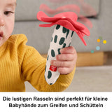 Giocattolo per bambini Fisher-Price Planet Friends Peluche sensoriale 2 in 1 con campanella e ape, set da due pezzi per neonati fino a 3 mesi, HYR56 Baby Toys Naty Shop