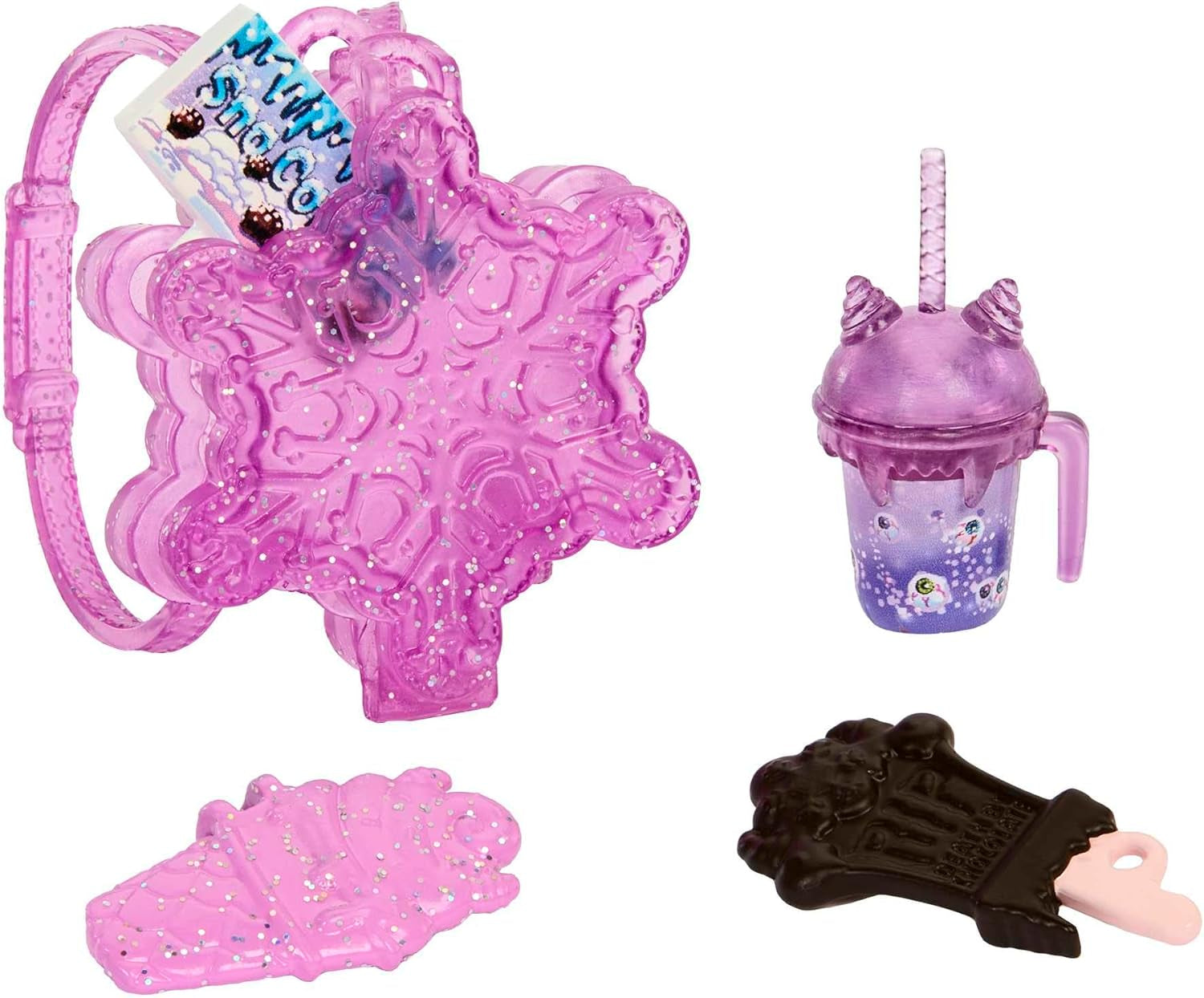 Monster High Abbey Bominable Yeti con Animale Mammut e Accessori - Look Spettrale Fiocco di Neve per Bambini 4+, Bambole HNF64 Naty Shop