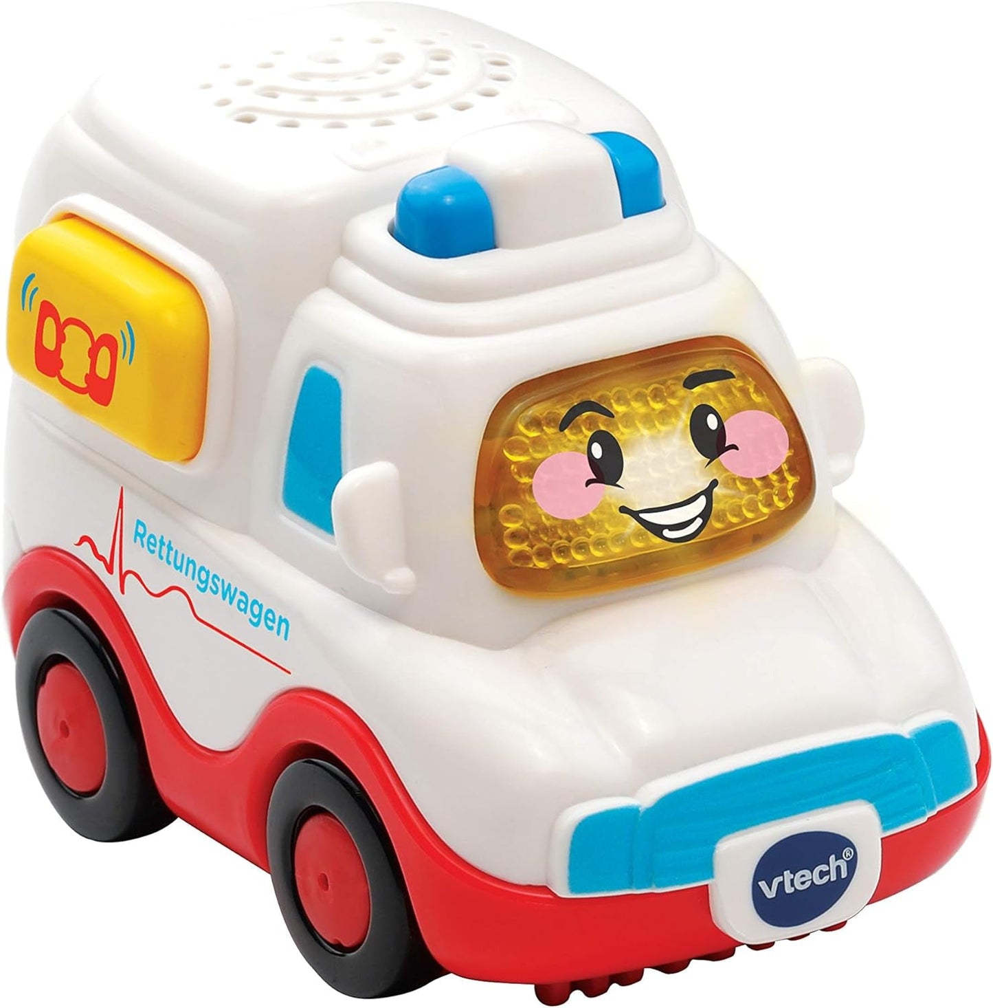 Vtech TUT TUT Baby Flitzer - Ambulanza - Macchinina con musica, pulsante luminoso, frasi e suoni interessanti - Per bambini da 1 a 5 anni, 8,8 x 5,5 x 7 cm Bebe Toys Naty Shop Titolo predefinito