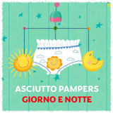 Pannolino Pampers Sole e Luna Maxi, taglia 4 (8-15 kg), 60 pannolini