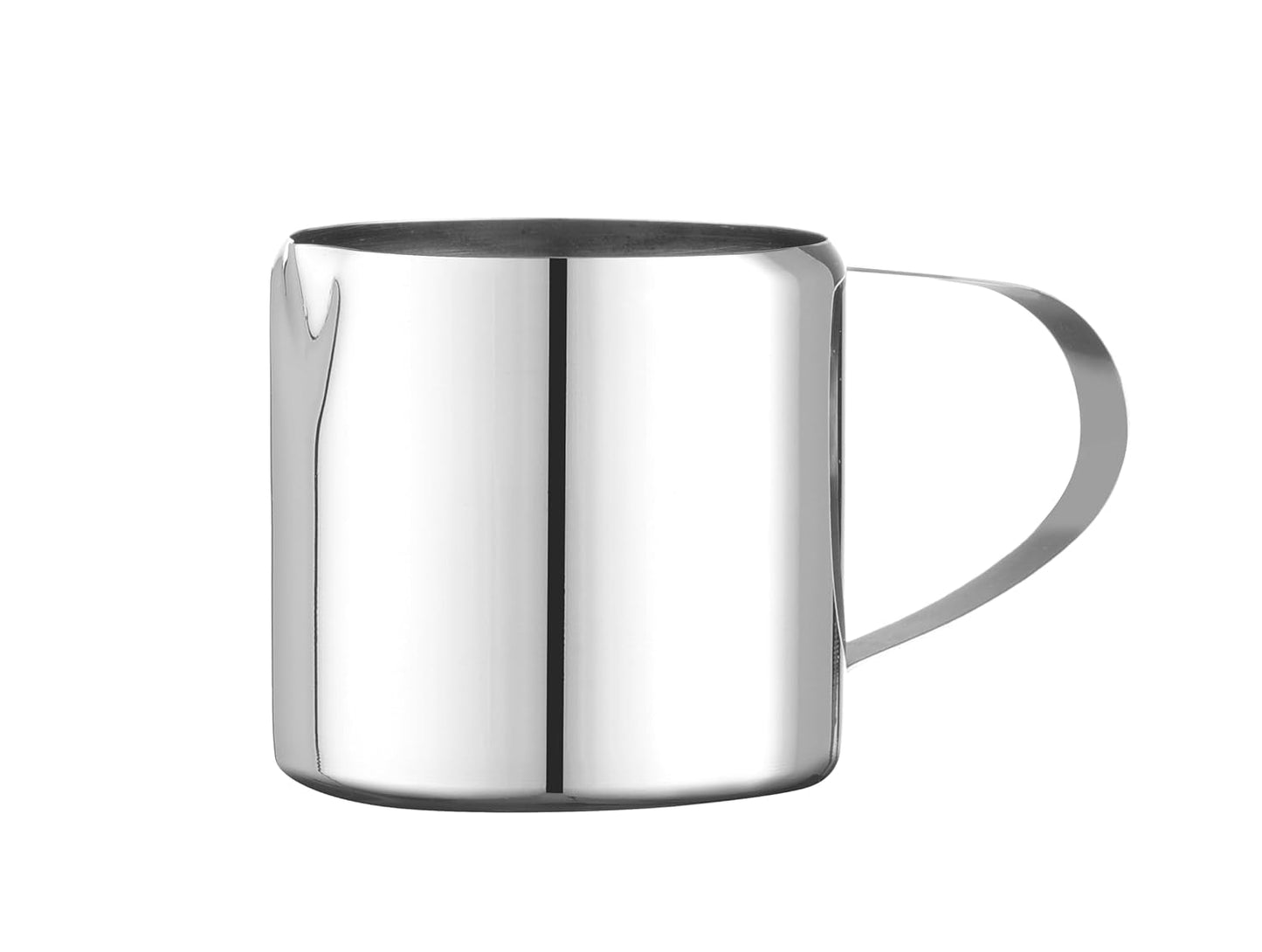 Mini tazza per il latte HENDI, design dritto, manico solido, brocca per la panna, brocca per il latte piccola, brocca per il montalatte, brocca per la panna montata, brocca per la panna montata, 120 ml, ø55 x (H) 55 mm, acciaio inossidabile