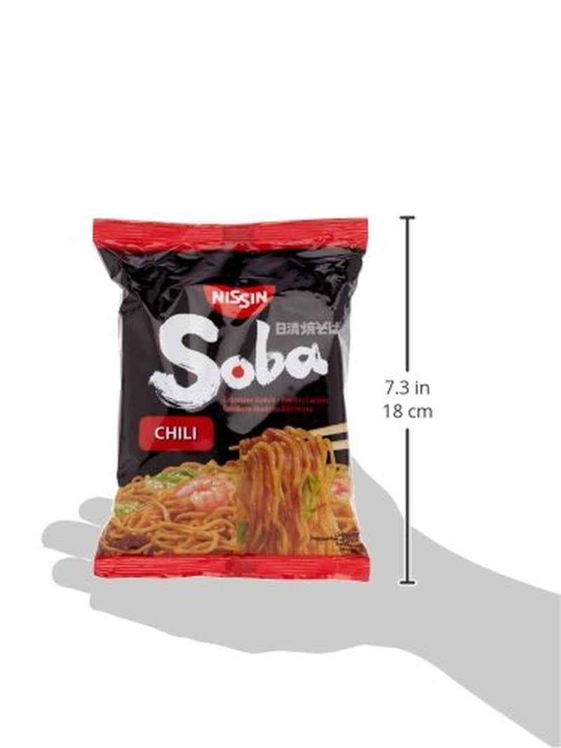 Tagliatelle di grano Nissin fritte al gusto di peperoncino, 111 g