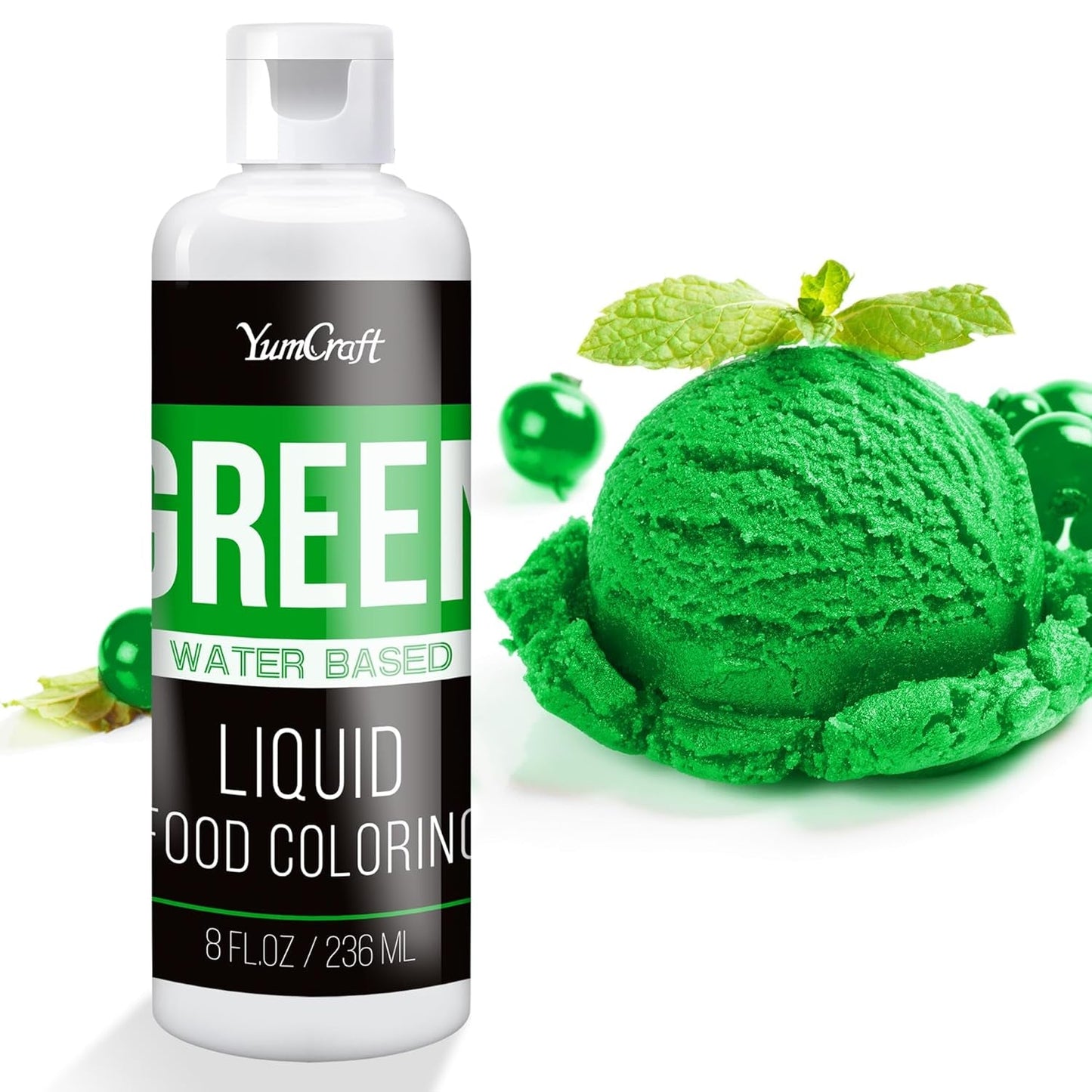 Colorante alimentare - Colorante alimentare liquido altamente concentrato per torte, prodotti da forno, uova di Pasqua, bevande - Colorante alimentare senza zucchero per fondente, glassa, slime, decorazione di torte (Red Velvet, 236 ml)
