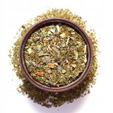 Cannabis originale brasiliana 50 g ● Tè Yerba Mate con farina di canapa e salvia ● Tè Mate dalle foglie di Mate ● Scorza di limone e citronella ● Tè Yerba Mate sfuso in foglie 50 g