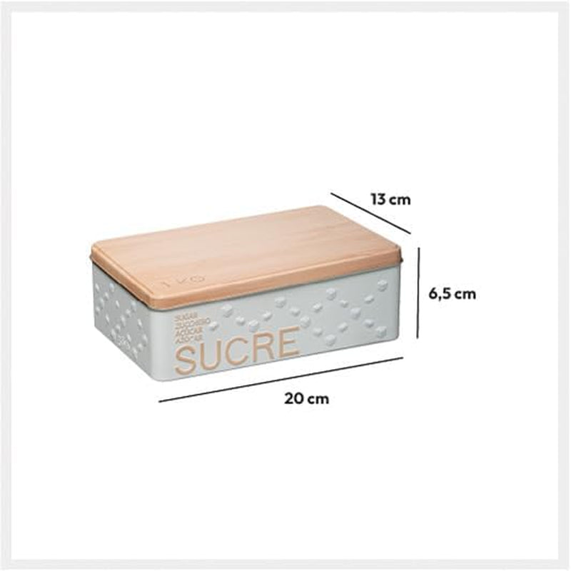 Posacenere in metallo a forma di cubo bianco "scandinave nature" - 5 cinque semplicemente intelligente
