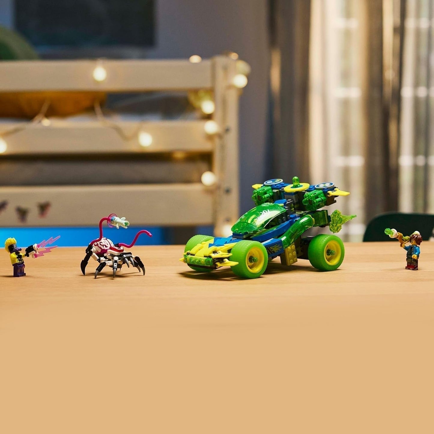 LEGO Dreamzzz Mateo con Z-Blob Action Racer, set di gioco fantasy 2 in 1 con veicoli, minifigure e creature da sogno per bambini 8+, regalo per ragazzi e ragazze 71491 Set da costruzione Beuche den LEGO-Store