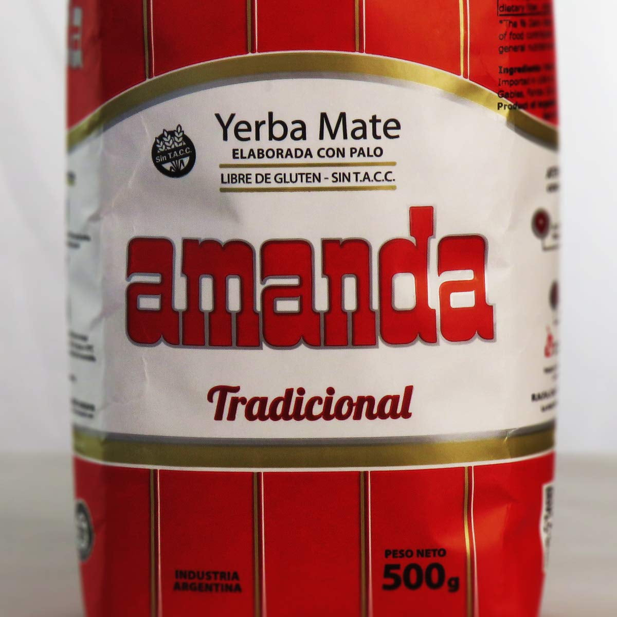 Elaborada Yerba Mate Tè 500G | Tè Mate Tradizionale | Yerba Mate Tea Elaborada Con Palo Foglie sfuse 0.5 Kg