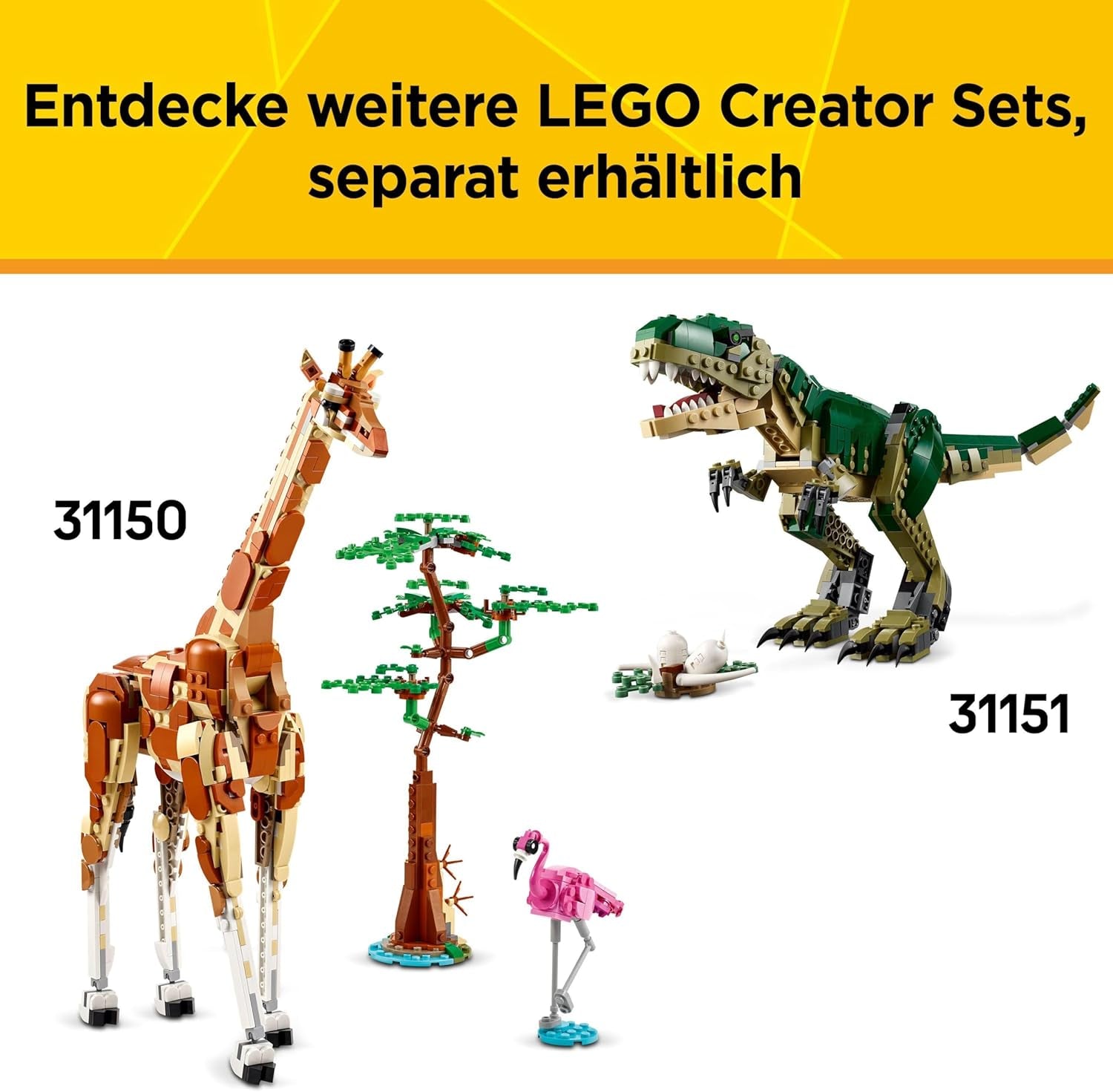 LEGO Creator 3In1 Drago Verde - Giocattolo - Si trasforma in serpente marino o fenice - Giocattolo da costruzione per animali per bambini - Regalo per ragazzi e ragazze a partire da 9 anni 31161 Set da costruzione Besuche den LEGO-Store