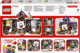 LEGO Super Mario King Buu Huu's Haunted House Kids Casa stregata Nintendo Set da collezione con Baby Yoshi Regalo per ragazzi, ragazze e giocatori di età 8+ 71436 Set da costruzione Besuche den LEGO-Store