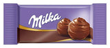 Milka Naps Mix 1 X 1,702 Kg, Mini-Schokoladentäfelchen Aus Alpenmilch, Erdbeer, Haselnuss Und Crème Au Cacao Naty Shop