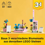 Macchina da scrivere LEGO Creator 3In1 con fiori - giocattolo trasformabile in modello Keytar o in vaso da fiori con quaderno e penna - set di costruzione - regalo per ragazze e ragazzi a partire da 8 anni 31169 Set di costruzione Besuche den LEGO-Store
