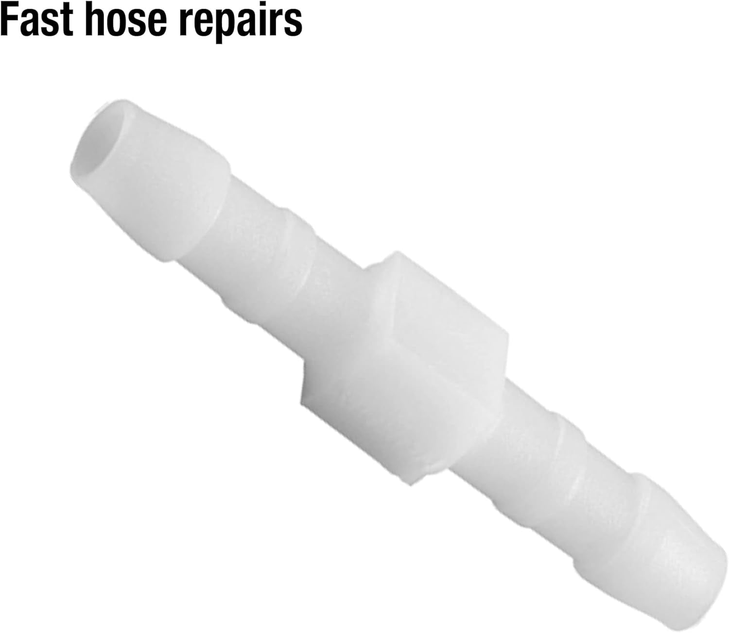 Connettore per tubo Gardena: accessorio in plastica per riparare tubi/prolungare tubi da 10 mm (7293-20)
