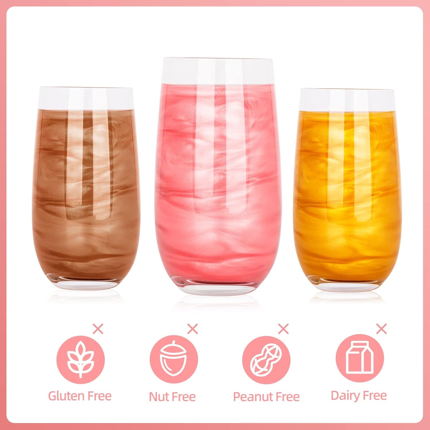 DecoRom, glitter commestibile, polvere, 10 grammi Glitter Naty Shop