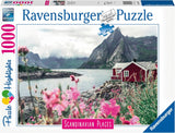 Ravensburger Puzzle Scandinavian Places 16740 - Reine, Lofoten, Norvegia - Puzzle da 1000 pezzi per adulti e bambini sopra i 14 anni Puzzle Naty Shop
