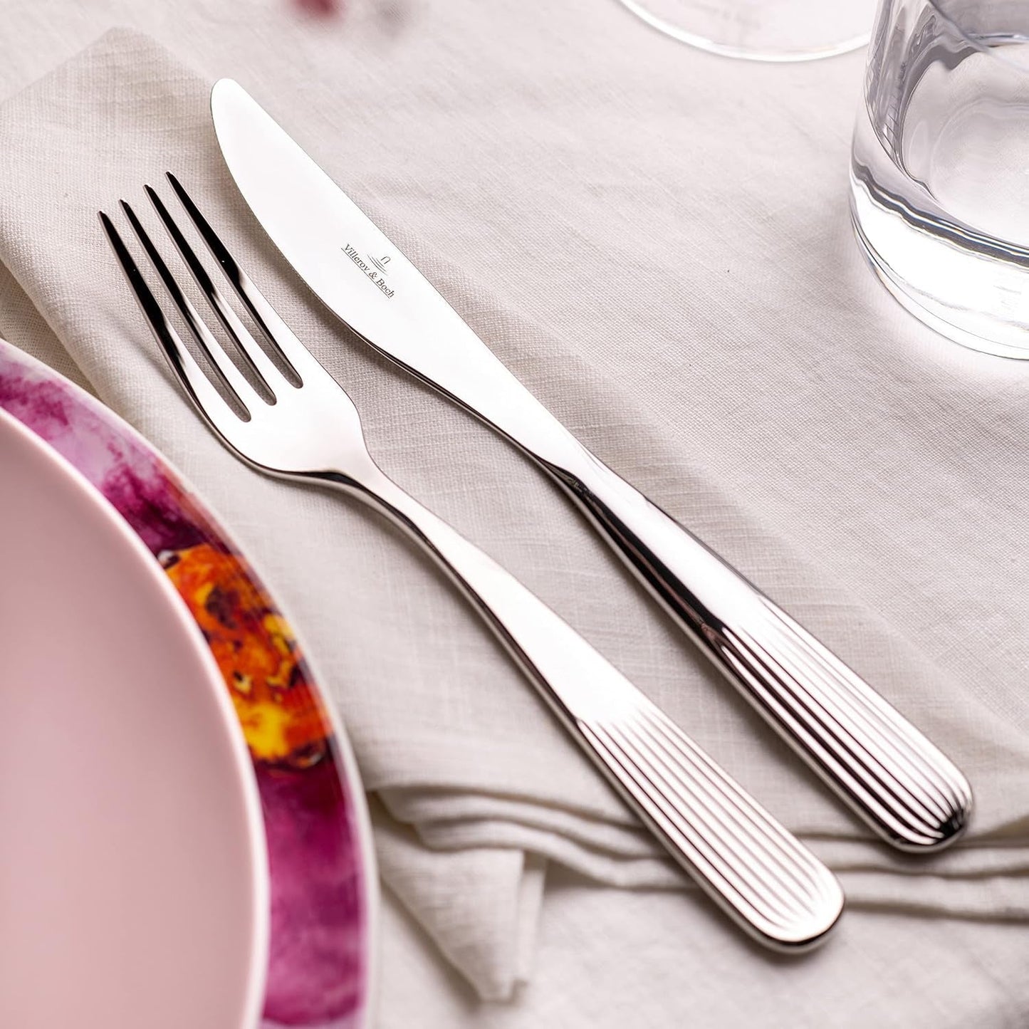 Villeroy & Boch - Rose Garden set posate 30 pezzi, 6 persone Kitchen Naty Shop