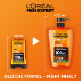 L'Oréal Men Expert XXXL Gel doccia e shampoo per uomo, 1 litro Naty Shop