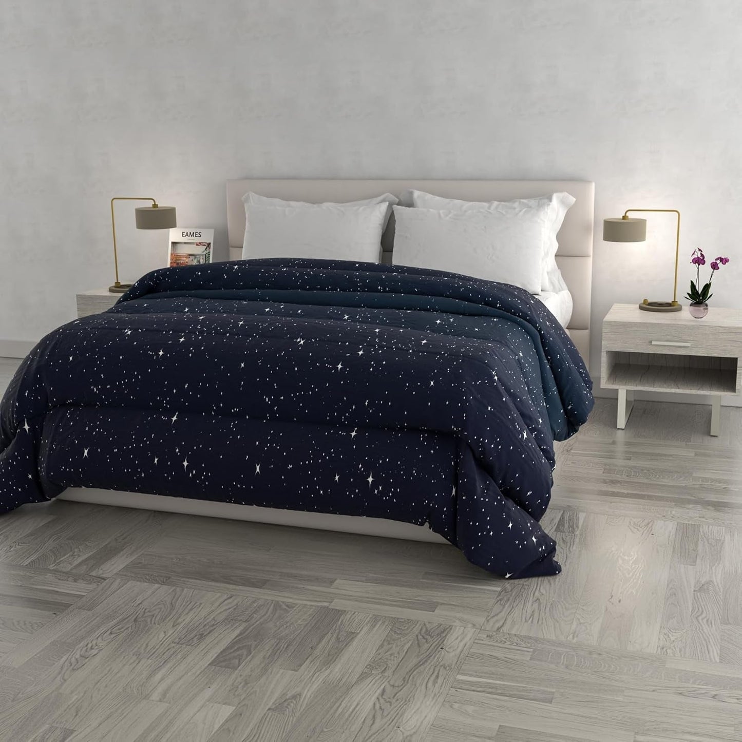 Trapunta invernale alla moda, Florence, 260X260Cm Piumini e trapunte Naty Shop Stars 260X260Cm