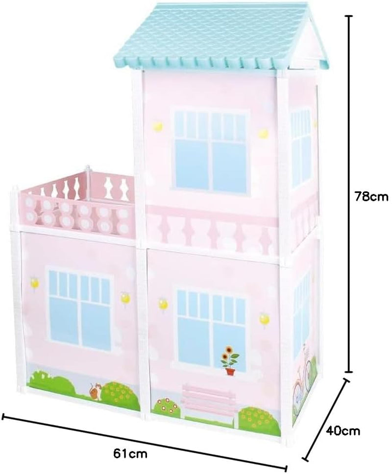 City Life - Villetta con 3 camere e dimensioni degli scaffali Playset monteit 61 x 40 x 78 cm
