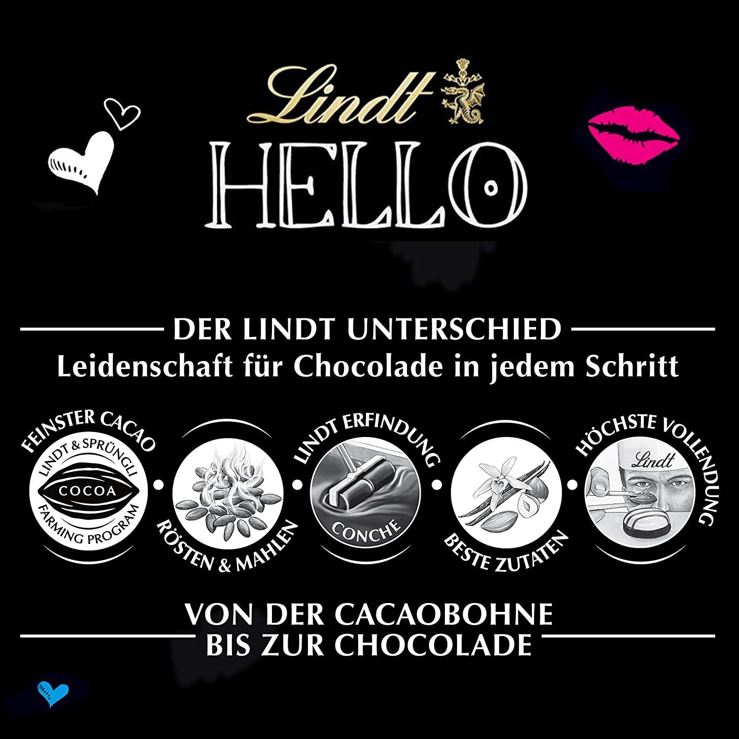 CIAO Cioccolato Al Caramello Salato | Barretta 100g | Cioccolato al latte con ripieno di caramello salato | Tavoletta di cioccolato | Regalo al cioccolato (confezione da 5)