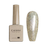 Smalto gel CANNI, semipermanente, viola scuro, smalto, gel UV, impregnante, manicure