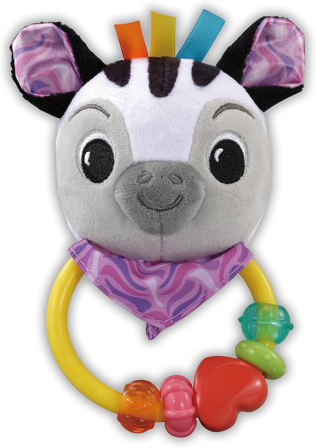 VTech Baby - Set regalo Amici Animali per Bebè - Set di giocattoli con libro in stoffa, uccellino che canta e sonaglio zebrato - Per bambini da 0 a 24 mesi Naty Shop