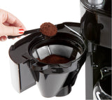 Macchina per caffè espresso DOMO DO721K "Grind and Brew" - Funzione Bean-to-Cup - Display LCD - Per caffè macinato o in grani interi - 1,5 L