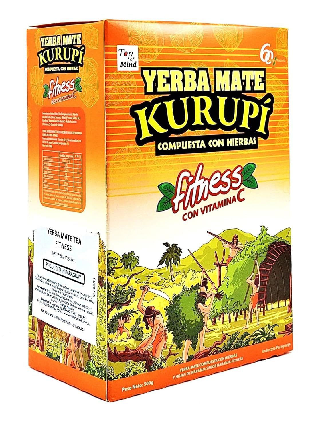 Tè Yerba Mate 500G |  Fitness 500G | Tisana Yerba Mate