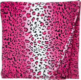 Home Must Have Queen/King Zebra Giraffa Safari Stampa animalier Per tutte le stagioni Coperta super morbida e calda per divano Misura letto Poliestere rosa Trapunte e trapunte leopardate rosa Naty Shop