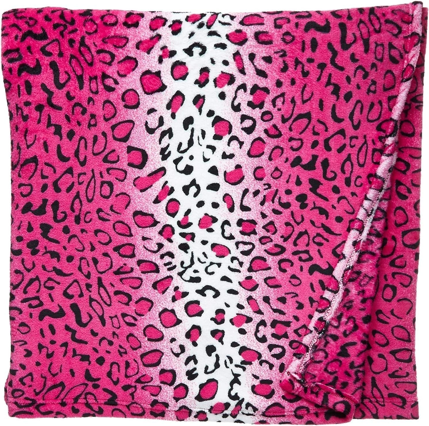 Home Must Have Queen/King Zebra Giraffa Safari Stampa animalier Per tutte le stagioni Coperta super morbida e calda per divano Misura letto Poliestere rosa Trapunte e trapunte leopardate rosa Naty Shop