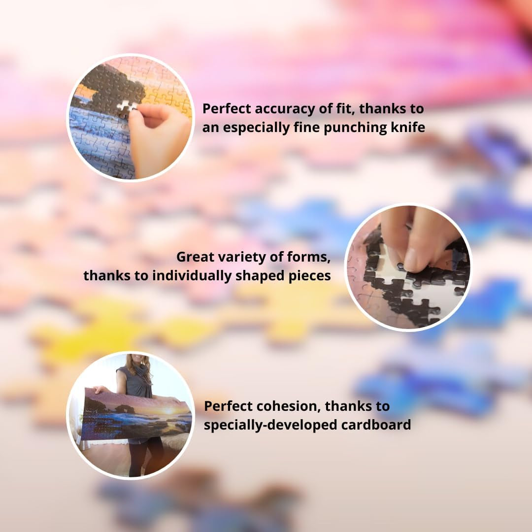 Schmidt Spiele Casa al mare, puzzle da 1.000 pezzi Puzzle Naty Shop