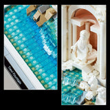 LEGO Architecture Fontana di Trevi - Modello di un punto di riferimento a Roma con sculture di Minifigure - pezzo da collezione per ufficio e soggiorno - regalo per adulti e amanti dell'architettura 21062 Set da costruzione Besuche den LEGO-Store