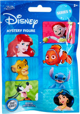 Jada Toys Disney Figure (1X Mystery Figure in Blind Pack) - 1 figura da collezione a sorpresa da 12 personaggi Disney, figura in nano metallo (4 cm) per bambini e fan dai 3 anni in su, serie 2, action figure nere Naty Shop