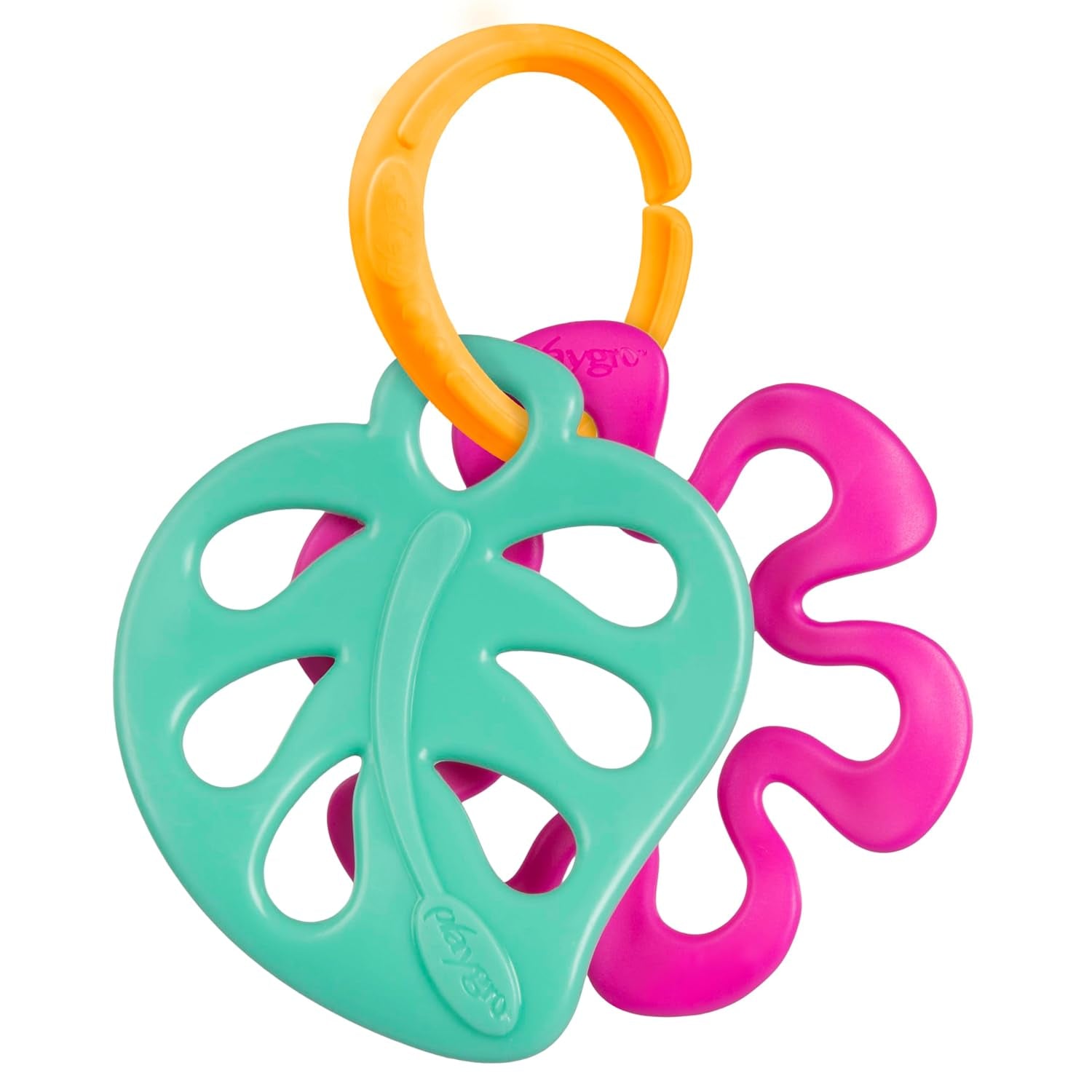 Playgro Clip Clop Confezione Regalo Attività Sensoriali da Giardino - Giocattolo da Giardino Sensoriale per Bambini da 0 Mesi - Giocattolo Interattivo con Sonagli, Massaggiagengive e Amico del Passeggino - 4 Pezzi