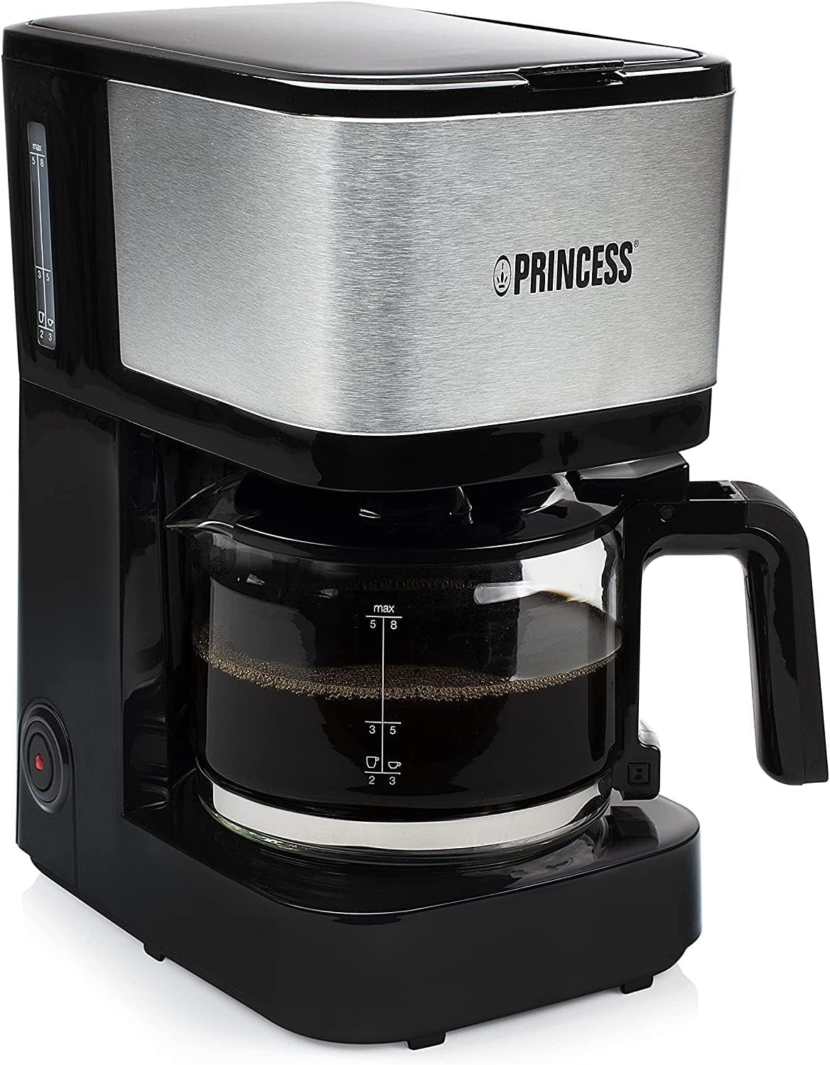 Princess Espressor 249452 – Per capsule Nespresso™, Dolce Gusto ed ESE – Pompa italiana da 19 bar – 0,6 L – 1450 W
